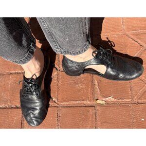 Marsell Black Wingtip-Style Shoes